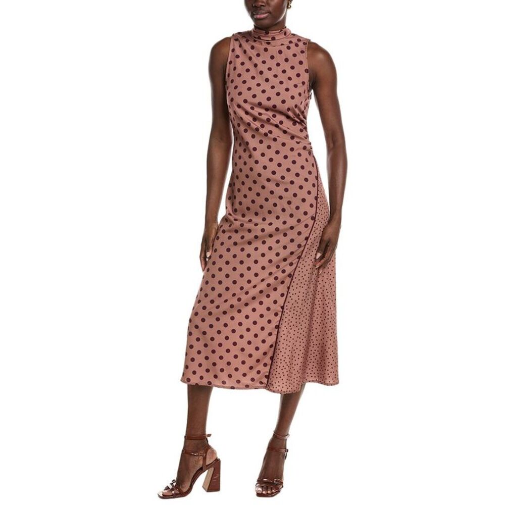 Moonsea Womens  Midi Dress, Brown